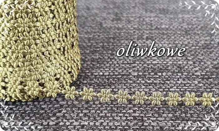 TAŚMA, KWIATKI ATŁASOWE 0,5 cm