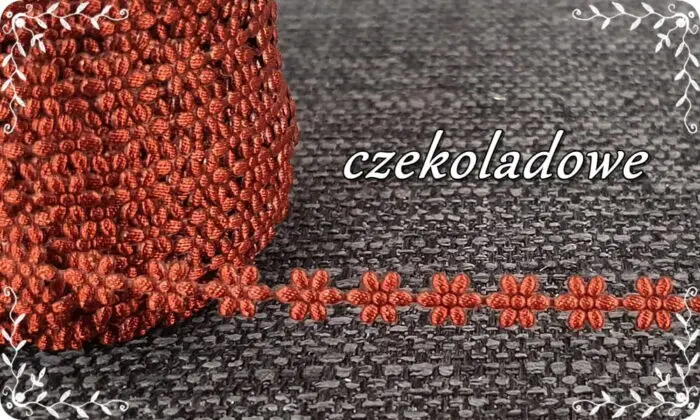 TAŚMA, KWIATKI ATŁASOWE 0,5 cm