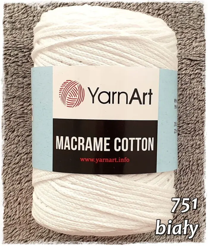 SZNUREK DO MAKRAMY YarnArt Macrame Cotton - 250g/225m