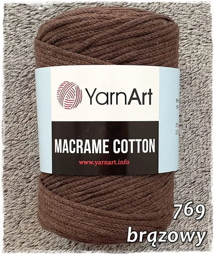 SZNUREK DO MAKRAMY YarnArt Macrame Cotton - 250g/225m