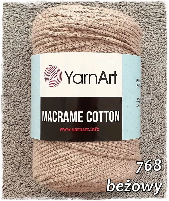 SZNUREK DO MAKRAMY YarnArt Macrame Cotton - 250g/225m