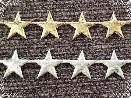 APLIKACJE NA TAŚMIE - GWIAZDKI