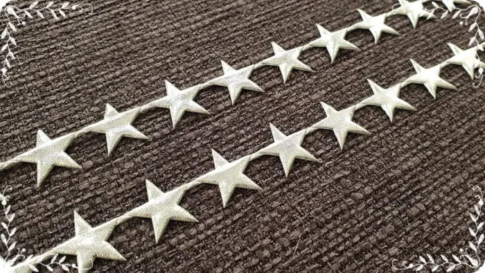 APLIKACJE NA TAŚMIE - GWIAZDKI