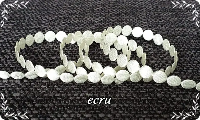 APLIKACJE ATŁASOWE KROPKI MAŁE 6 mm