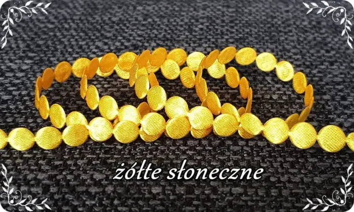 APLIKACJE ATŁASOWE KROPKI MAŁE 6 mm