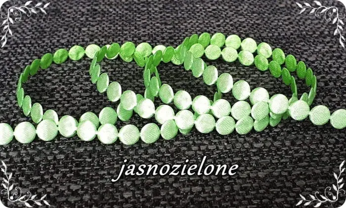 APLIKACJE ATŁASOWE KROPKI MAŁE 6 mm