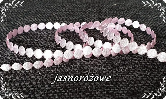 APLIKACJE ATŁASOWE KROPKI MAŁE 6 mm