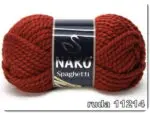 Włóczka Nako SPAGHETTI 100g/60m - akryl + wełna