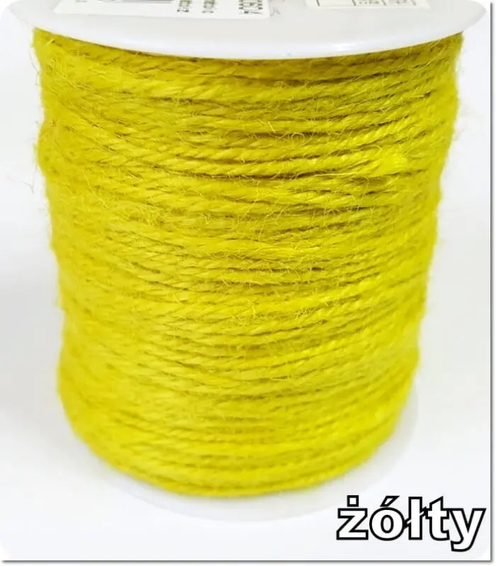 Sznurek KONOPNY JUTOWY 2mm/ 100m