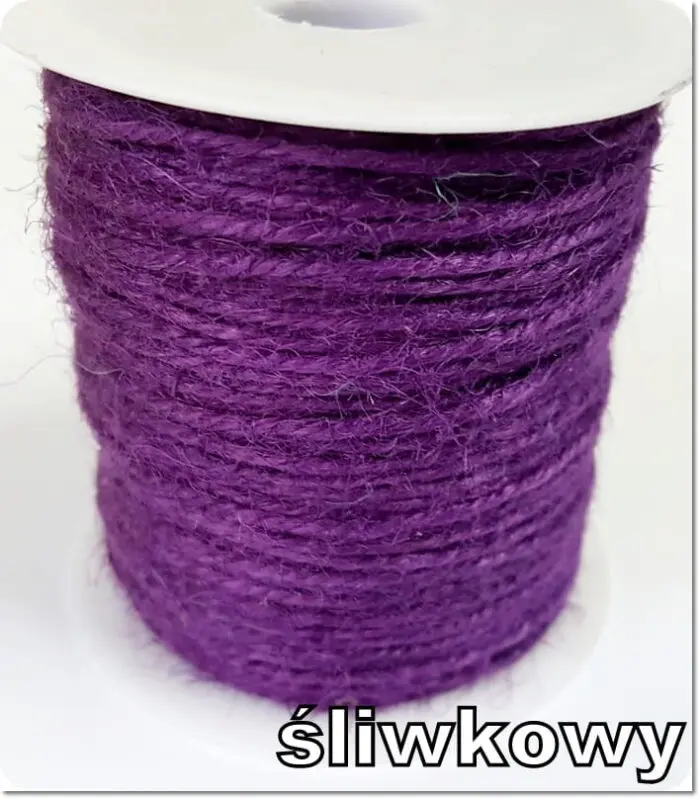 Sznurek KONOPNY JUTOWY 2mm/ 100m