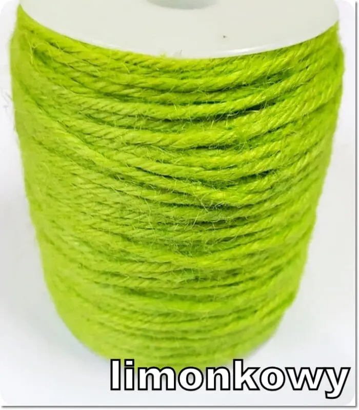 Sznurek KONOPNY JUTOWY 2mm/ 100m