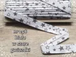Lamówka BAWEŁNIANA w GWIAZDKI 18mm