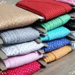 Lamówka BAWEŁNIANA w KROPKI 18mm