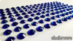 Kryształki samoprzylepne 8mm/ 96-120szt