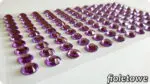 Kryształki samoprzylepne 8mm/ 96-120szt