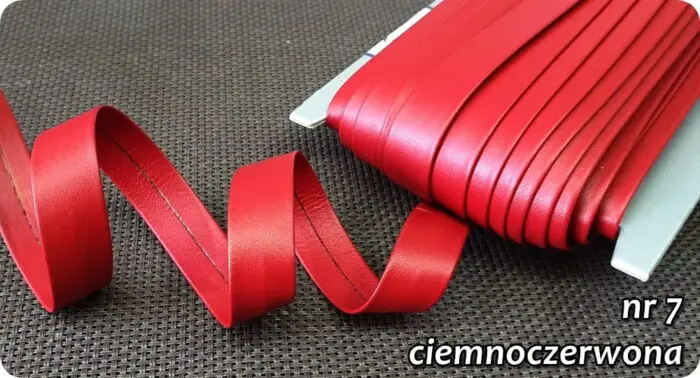 Lamówka SKÓROPODOBNA 15mm