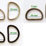 Półkola metalowe 30mm