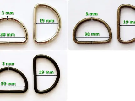 Półkola metalowe 30mm