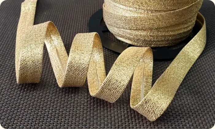 Lamówka BROKATOWA 25mm