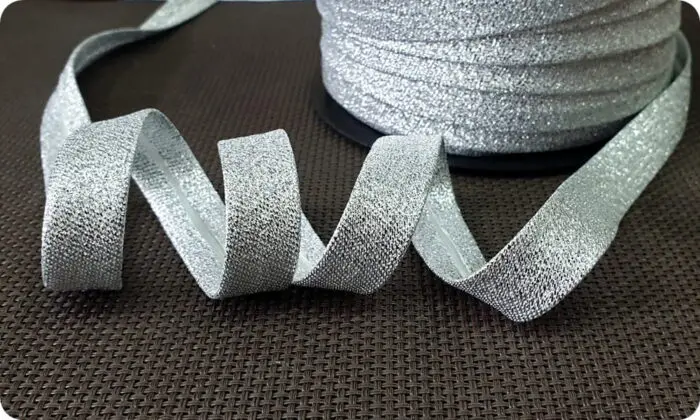 Lamówka BROKATOWA 25mm