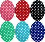 ŁATY TERMOPRZYLEPNE W KROPKI