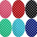 ŁATY TERMOPRZYLEPNE W KROPKI