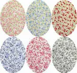 ŁATY TERMOPRZYLEPNE W KWIATKI