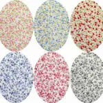 ŁATY TERMOPRZYLEPNE W KWIATKI