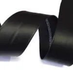 Lamówka SKÓROPODOBNA CZARNA 40mm