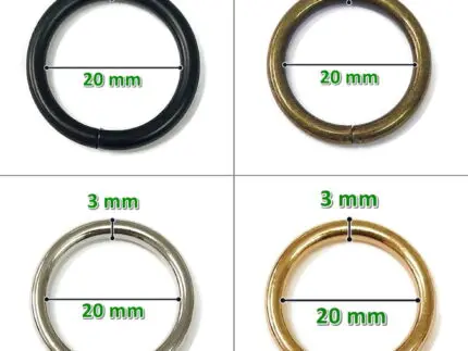 Kółka metalowe 20mm