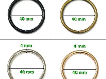 Kółka metalowe 40mm