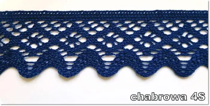 KORONKA POLIESTROWA 55 mm (D149) RÓŻNE KOLORY