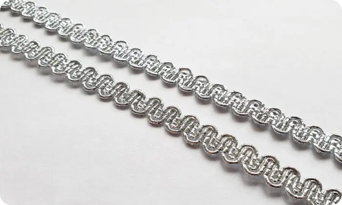 Taśma ozdobna tapicerska metalizowana 9mm (TRB-9)