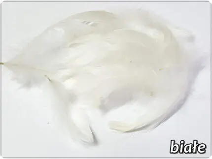 PIÓRKA DEKORACYJNE 150 SZTUK - 10 g