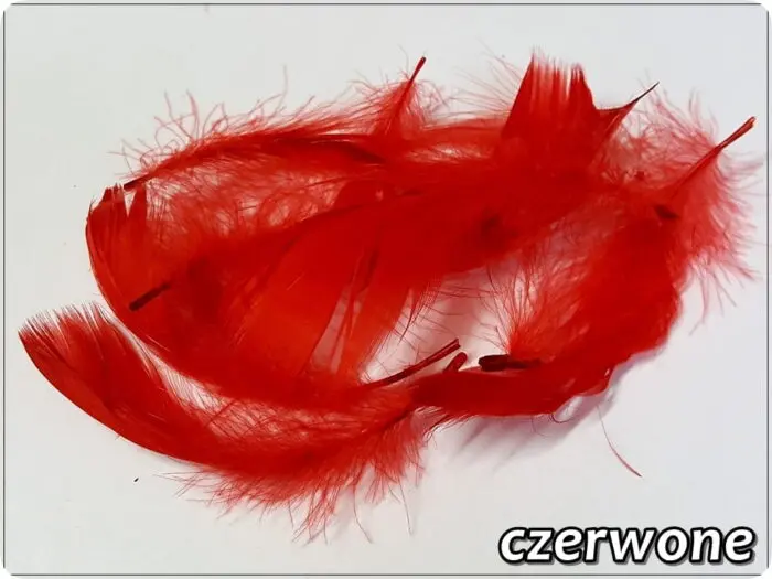 PIÓRKA DEKORACYJNE 150 SZTUK - 10 g