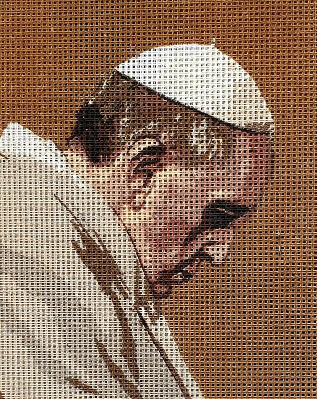 Kanwa z nadrukiem PAPIEŻ FRANCISZEK (3307)