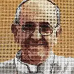 Kanwa z nadrukiem PAPIEŻ FRANCISZEK (3310)