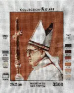 Kanwa z nadrukiem PAPIEŻ FRANCISZEK (3308)