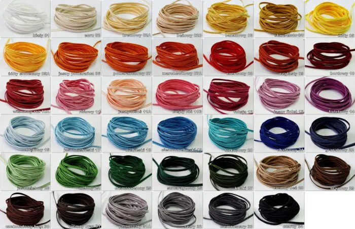 Sznurek SUTASZ wiskozowy PEGA na metry - obrazek 2