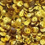 CEKINY 6 mm (06) ZŁOTE