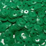 CEKINY 6 mm (22) ZIELONE MATOWE