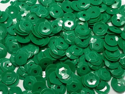 CEKINY 6 mm (22) ZIELONE MATOWE