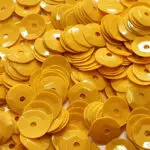 CEKINY 8 mm (12) POMARAŃCZOWE