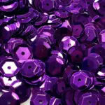 CEKINY 8 mm (40) FIOLTOWE