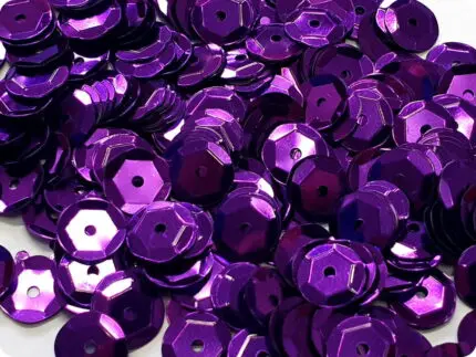 CEKINY 8 mm (40) FIOLTOWE