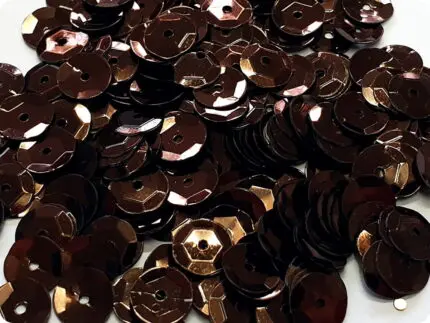 CEKINY 8 mm (46) HEBANOWE