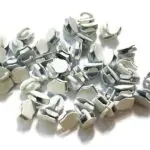 SUWAK WODZIK 3 mm bez PRZYWIESZKI - METALOWY BIAŁY