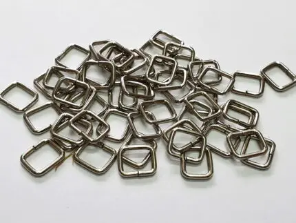 Ramki metalowe SREBRNE 8mm