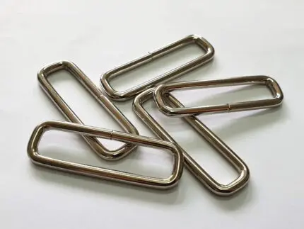 Ramki metalowe SREBRNE 50/10mm