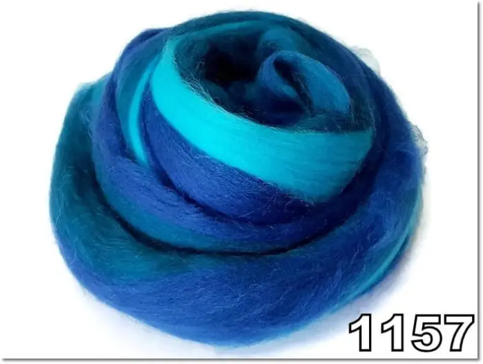 WEŁNA CZESANKOWA MULTICOLOR